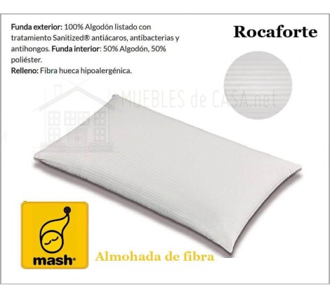 Almohada Mash Fibra Rocaforte en mueblesdecasa