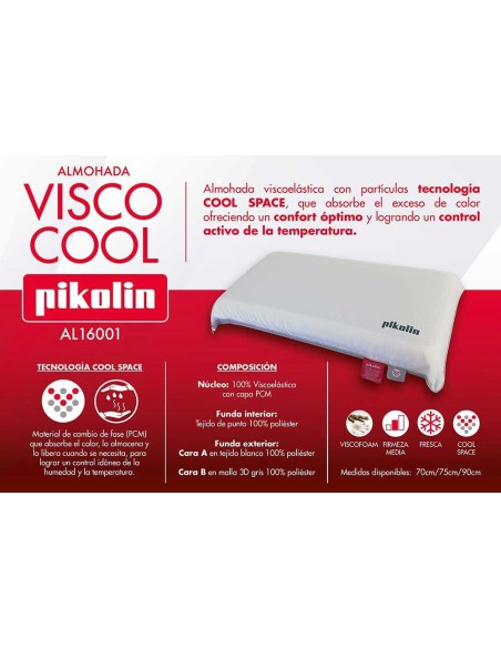 Almohada Viscoelastica Visco Cool de Pikolin MueblesdeCasa.Net