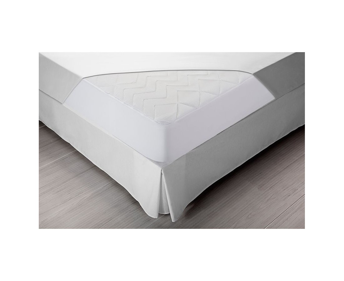 Protector de colchón acolchado, Impermeable, 100%Poliéster-Cama 90
