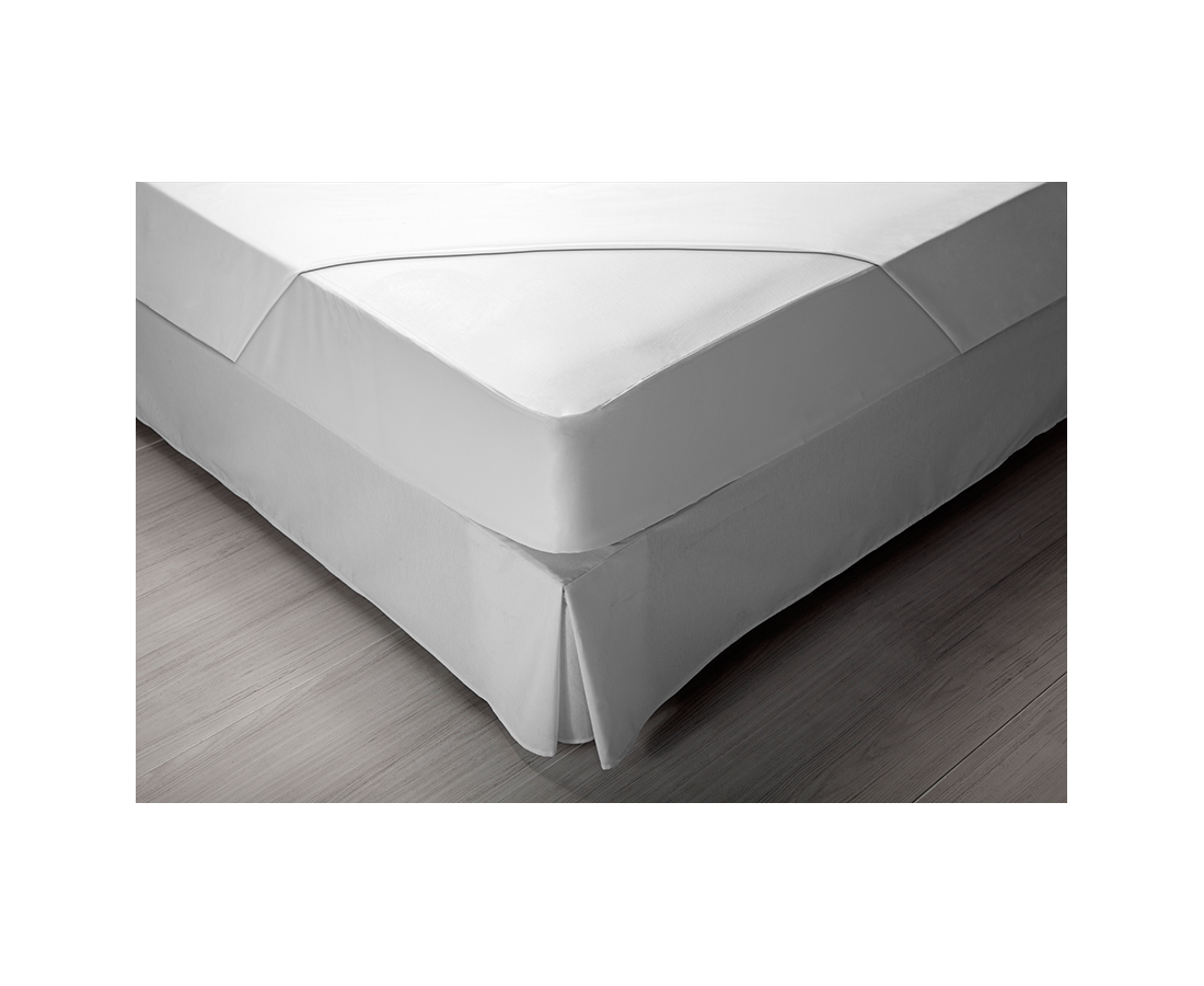 Protector de colchón Naturals Blanco Cama de 135 (135 x 190/200 cm