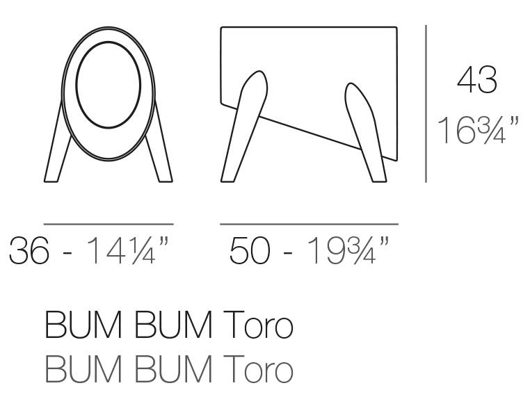 medidas Toro Bum Bum